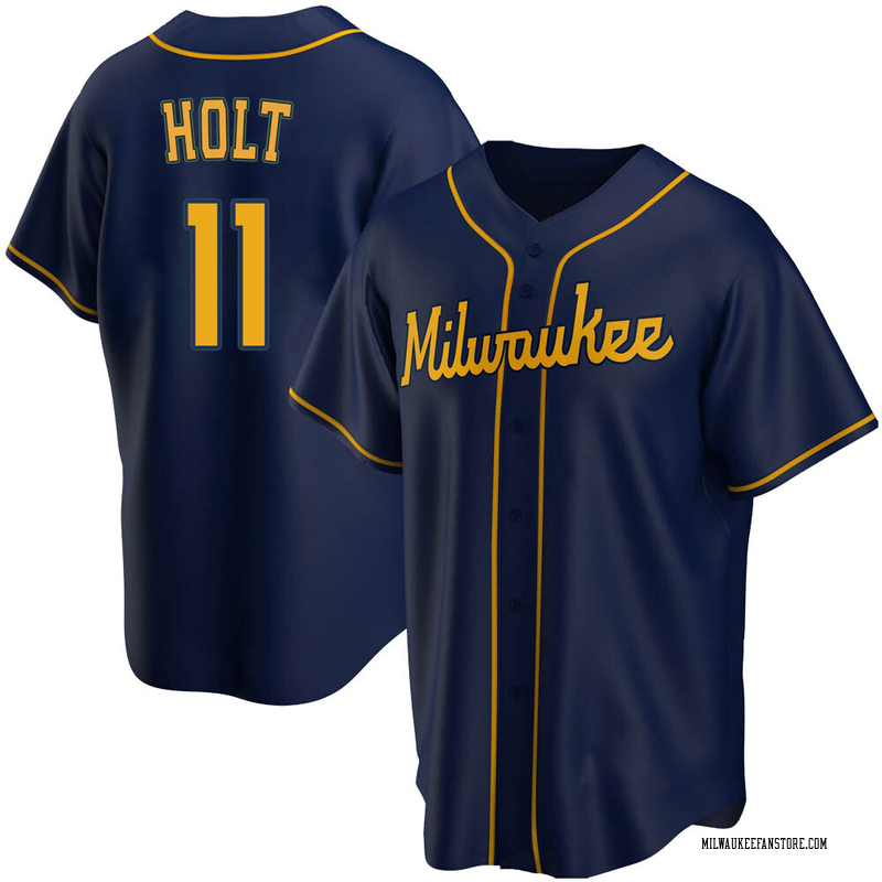 brock holt brewers shirt