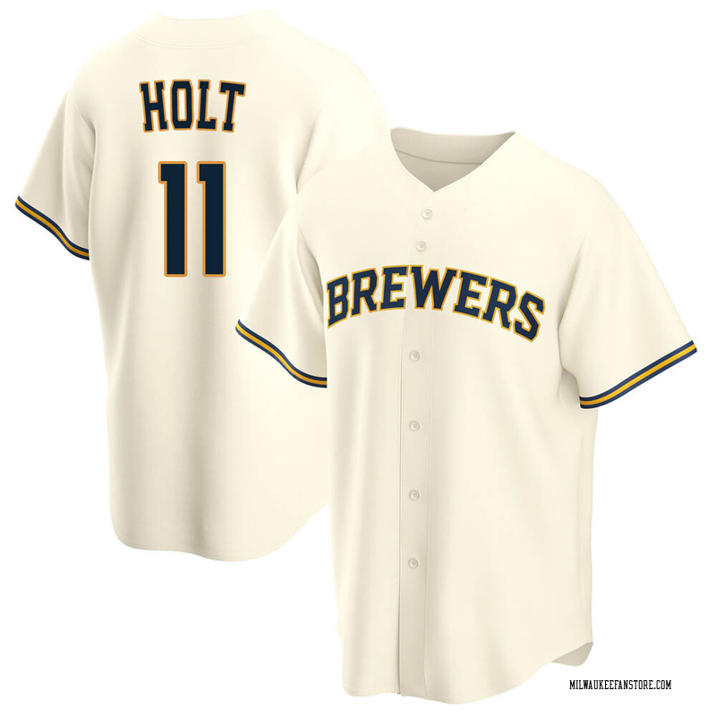 brock holt brewers shirt