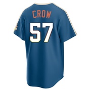 Coleman Crow Men's Milwaukee Brewers Mineral 2026 City Connect Stadium Jersey - Blue Limited