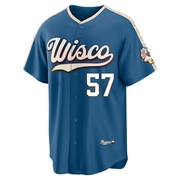 Coleman Crow Youth Milwaukee Brewers Mineral 2026 City Connect Stadium Jersey - Blue Limited