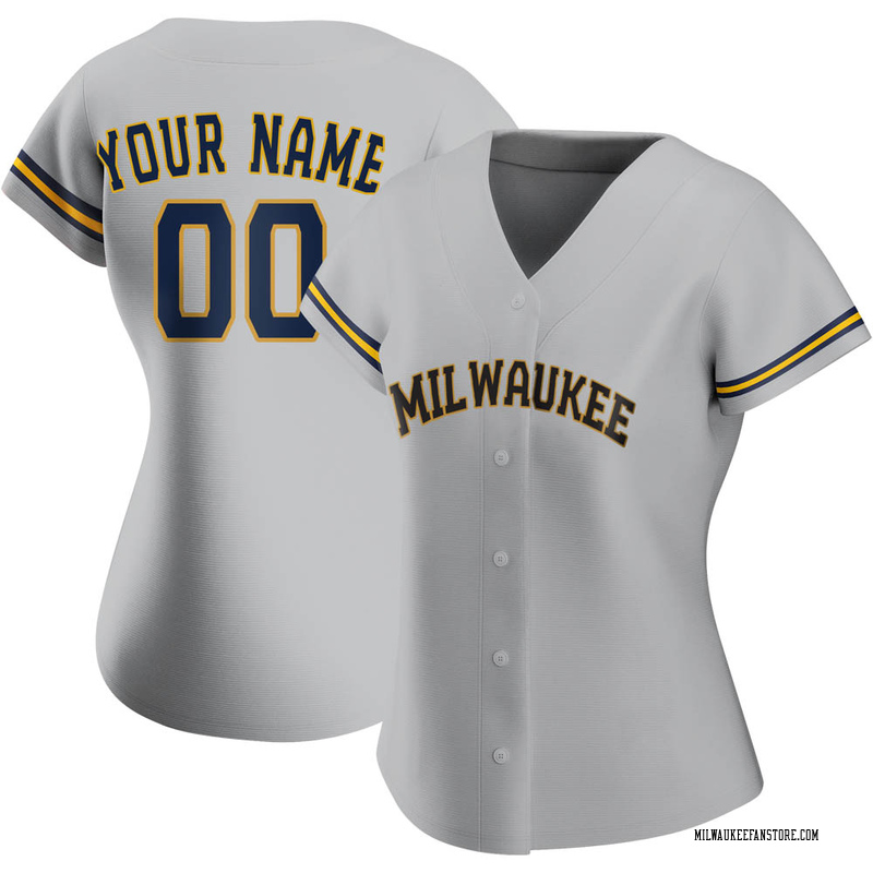 brewers personalized jersey