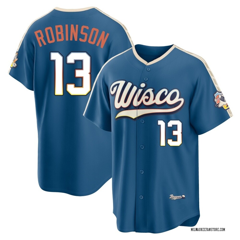 Glenn Robinson Youth Milwaukee Brewers Mineral 2026 City Connect Stadium Jersey - Blue Limited